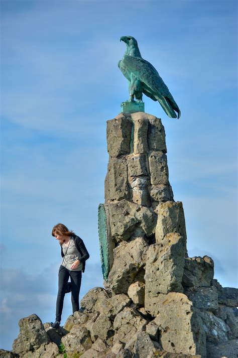 Fliegerdenkmal / Aviator Monument on Wasserkuppe, Rhön mountains DE - taken by GerhardEric.com