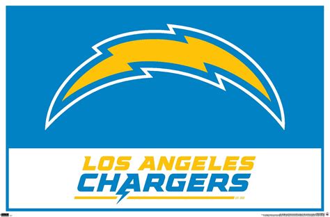 NFL Los Angeles Chargers - Logo 21 Wall Poster, 22.375" x 34" - Walmart.com