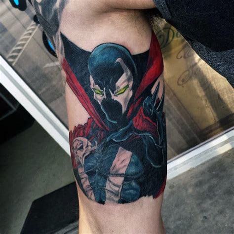 40 Spawn Tattoo Designs For Men - Antihero Ink Ideas