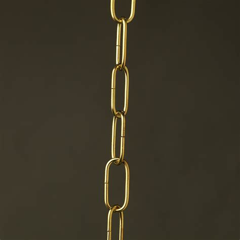 Medium Lighting Chain Brass