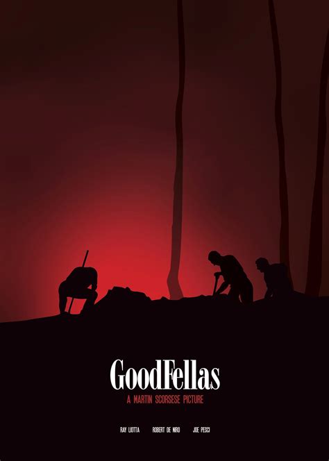 Goodfellas Minimalist Movie Poster Print - Etsy