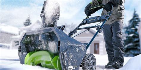 Greenworks has a Cordless Snow Blower For Every Size Yard