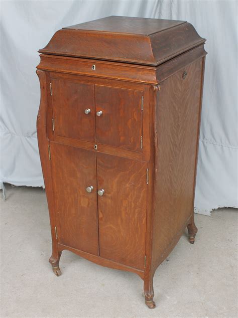 Bargain John's Antiques » Blog Archive Antique Oak Victor Victrola XIV Record Player with ...