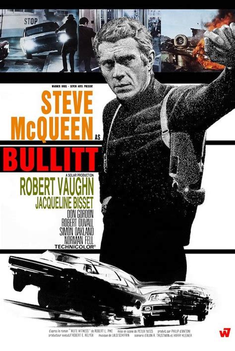 Steve Mcqueen Bullitt Movie Poster 24 X 36 Size - Etsy