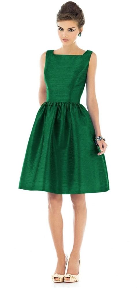 Christmas Green | Style, Bridesmaid dress styles, Green dress