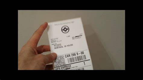 Ups Shipping Label Template - Detrester.com