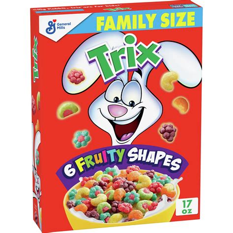 Trix, Fruit Flavored Corn Puffs Cereal, 17 oz - Walmart.com - Walmart.com