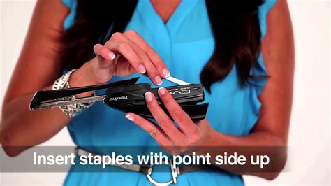 Staples One Touch Stapler Instruction Manual - rompixel