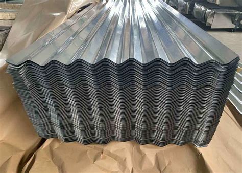 0.14-1.5mm Thickness Regular Spangle Galvanized Corrugated Metal ...