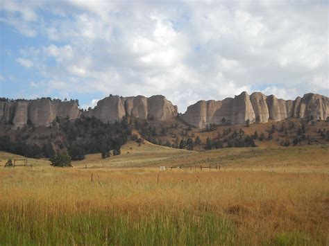 Fort Robinson State Park | Looking north from Highway 20 at … | Flickr