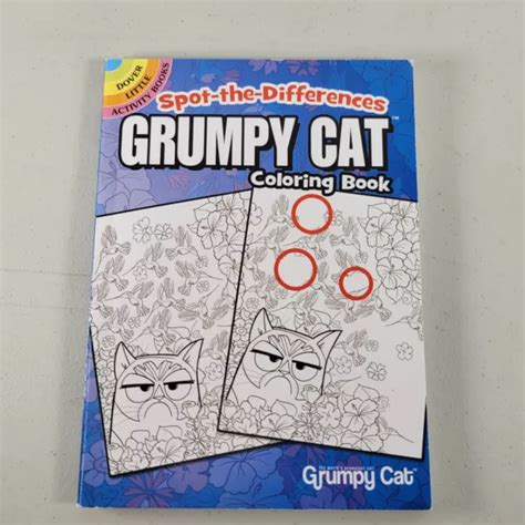 GRUMPY CAT SPOT The Difference Coloring Book - Fun Activity for Kids and Adults! EUR 6,32 ...