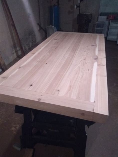 Finish for a cedar kitchen table | Woodworking Talk