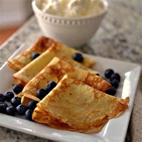 Easy Crepe Recipe | Small Town Woman