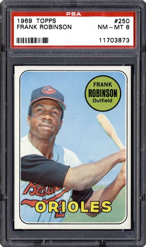 Auction Prices Realized Baseball Cards 1969 TOPPS Frank Robinson Summary