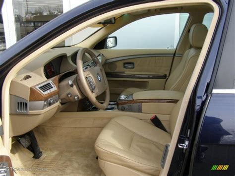 Dark Beige/Beige III Interior 2004 BMW 7 Series 745i Sedan Photo ...