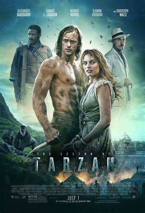 Een andere poster van Tarzan dat me wel meer doet denken aan avontuur ...