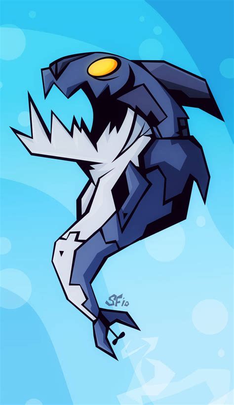 Mecha Shark by Tigerhawk01 on DeviantArt