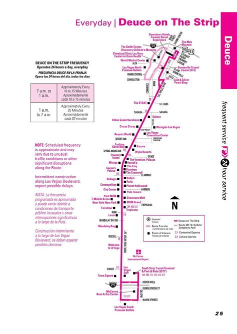 The Deuce Las Vegas: Routes Map, Price, Tickets