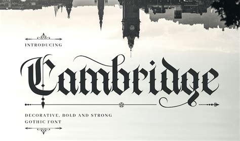 18 Gorgeous Gothic Fonts For Displays, Headings, and Logo Design (2024)