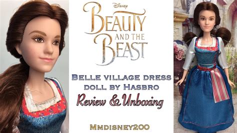 Beauty and the Beast Live action: BELLE Hasbro Doll Review & Unboxing - YouTube