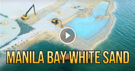 White Sand at Manila Bay Latest Aerial Update as of May 2021