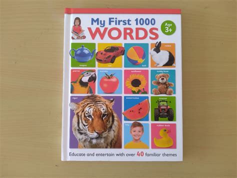 My First 1000 Words Book, Hobbies & Toys, Books & Magazines, Children's Books on Carousell