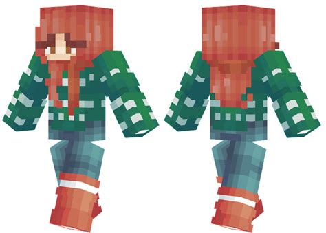 Green Christmas Sweater | Minecraft Skins