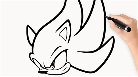 Como dibujar a Sonic paso a paso | how to draw Sonic step by step