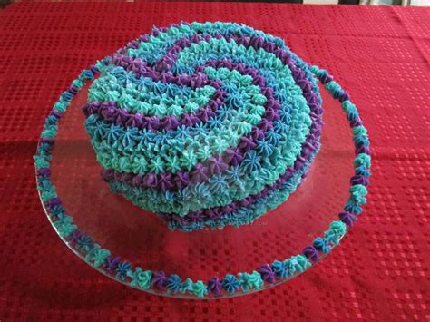 Blue and purple swirl cake by SaturnsLegacy on DeviantArt