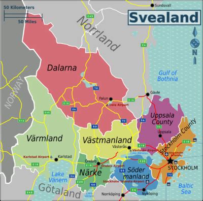 Pedagogisk planering i Skolbanken: Sverige Tema 2, Svealand