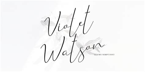 Violet Watson Font