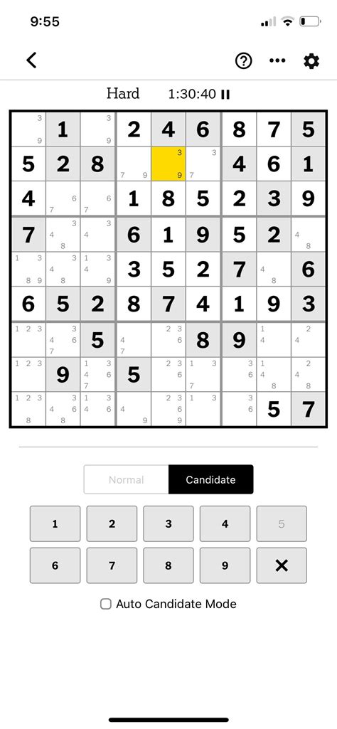 NYT : r/sudoku