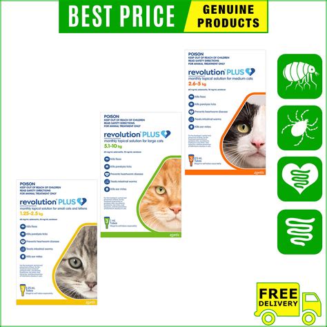 Revolution-Plus-for-Cats-3-Pack-Flea-Heartworm-Worm-Preven… | Flickr