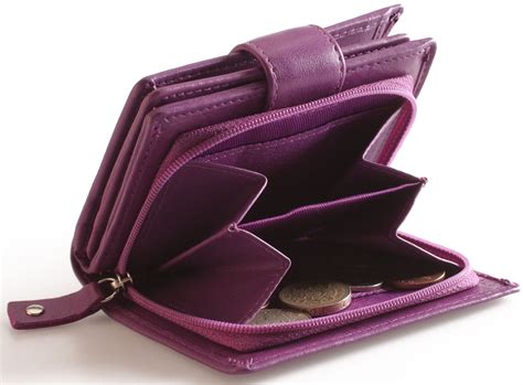 Women's Trifold Wallet With Coin Purse | semashow.com