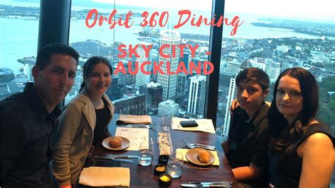 Dinner at Orbit 360 Revolving Restaurant - Sky Tower Auckland - YouTube