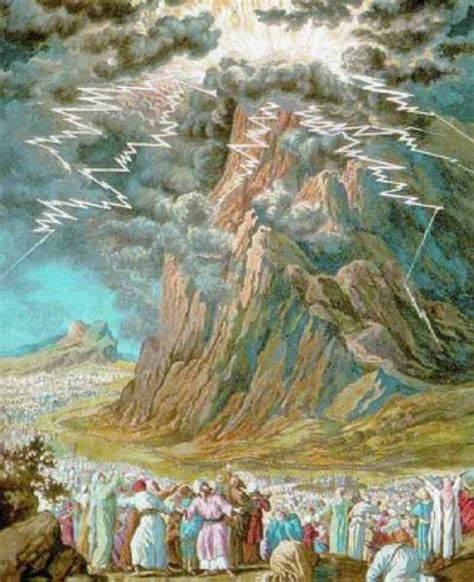 Image result for painting moses mt sinai | Biblical art, Bible art ...