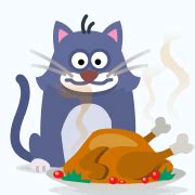 "Hungry cat" Emoticon