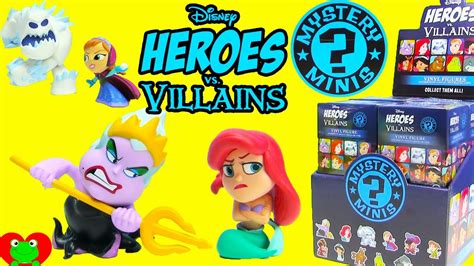 FUNKO Mystery Minis DISNEY Heroes vs Villains Figuras de acción TV ...