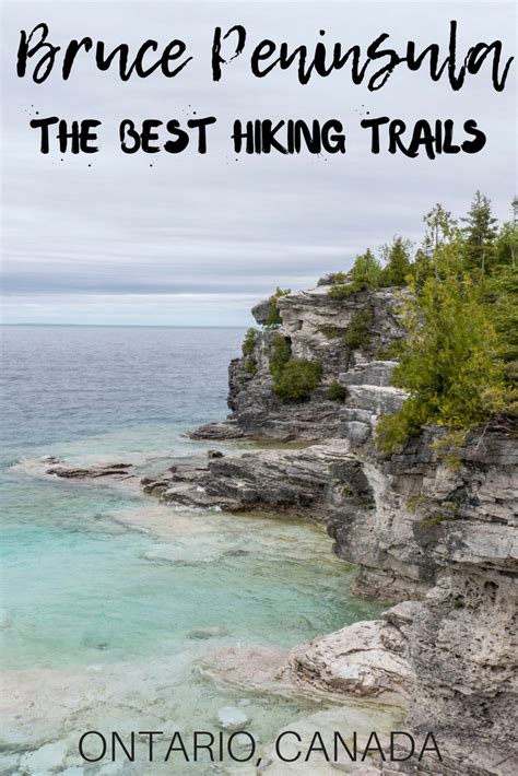 Best Bruce Peninsula Hiking Trails for Nature Lovers | Canada travel, Canada travel guide ...