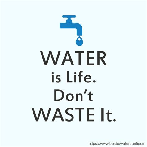 Save Water Quotes & Slogans - Best Quotes about Importance of Water | Save water quotes, Water ...