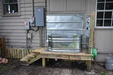 DIY DOG WASH STATION | Dog washing station outdoor, Dog washing station, Dog bathing station