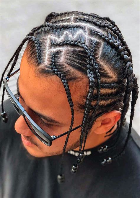 The Coolest Box Braid Hairstyles for Men | Haircut Inspiration