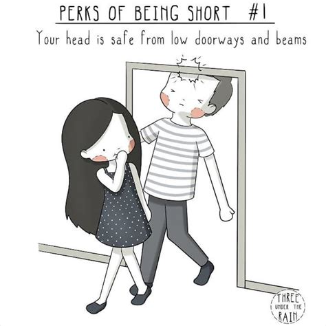 5-Foot-Tall Artist Illustrates the Many Perks of Being Short