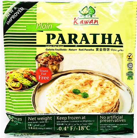 Kawan Paratha Plain 400g from Buy Asian Food 4U