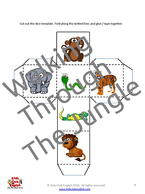 In The Jungle Activity Pack - MindingKids