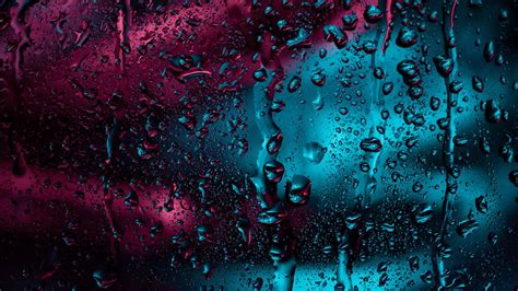 Download wallpaper 1920x1080 drops, glass, rain, moisture, window, surface, dark full hd, hdtv ...
