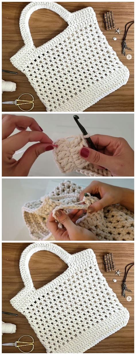 Crochet String Bag - Learn to Crochet - Crochet Kingdom