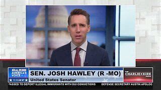 Sen. Josh Hawley: It’s Time for Congress to Act - Real America's Voice News