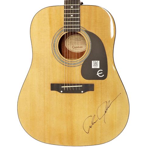 Charitybuzz: Alan Jackson Signed Acoustic Guitar - Lot 1744100