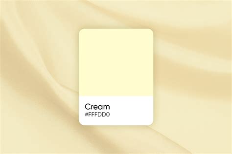 Cream Color: Code, Meaning & Complementary Colors - Picsart Blog